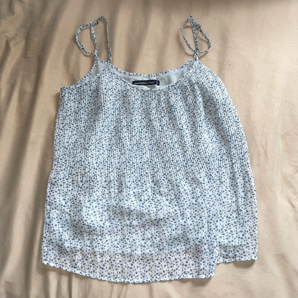 Abercrombie & Fitch Blue Floral Camisole